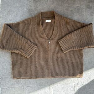 LUXE MOHAIR FRAN ZIP